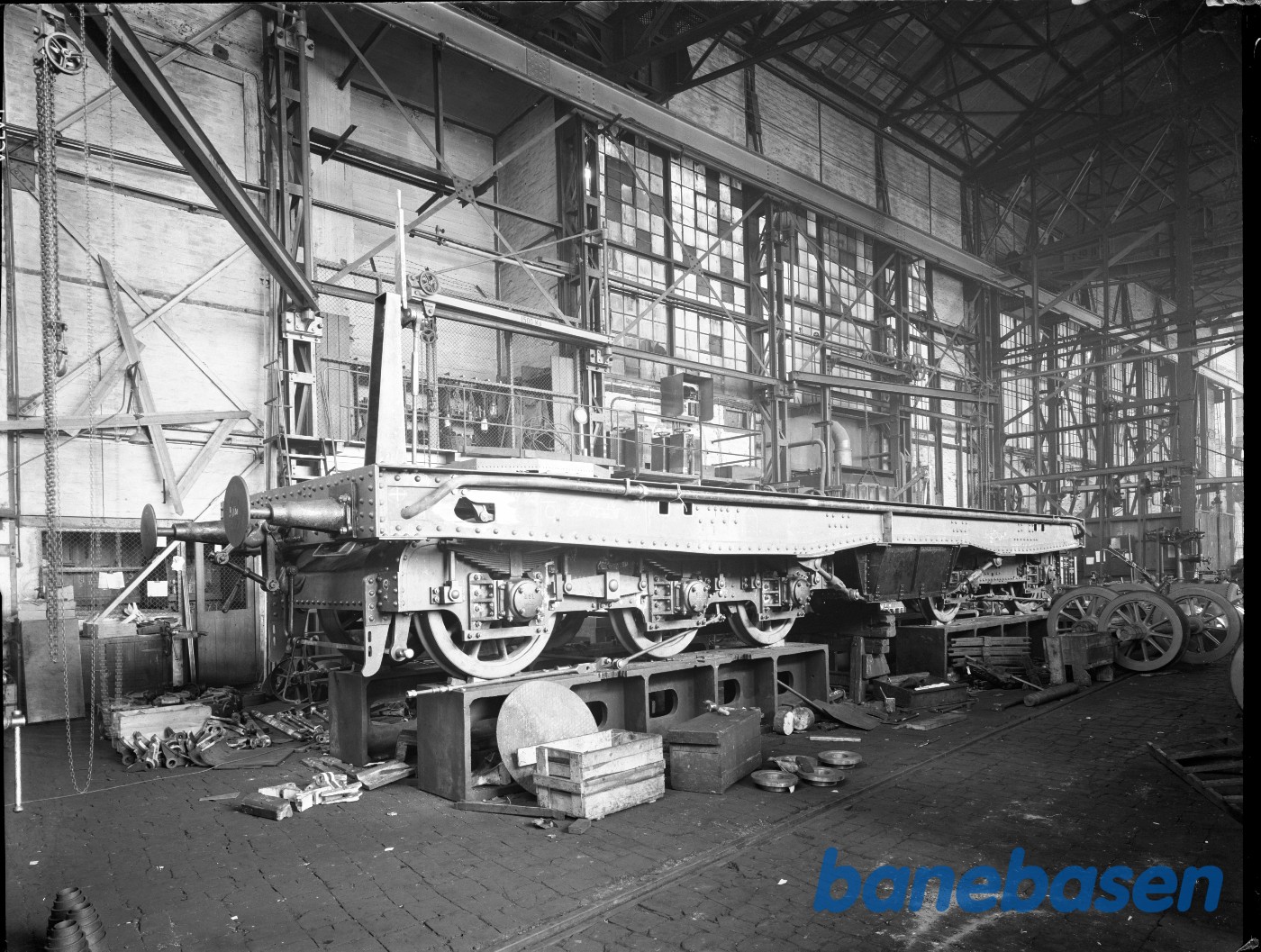 Samling af undervogn til DSB MW Samling af undervogn til DSB MW