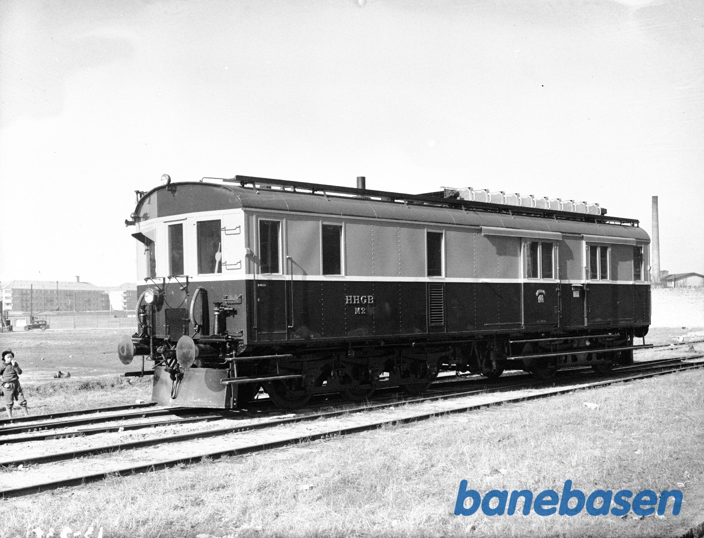 Leveringsfoto af HHGB M 2, som holder foran B&W Leveringsfoto af HHGB M 2, som holder foran B&W