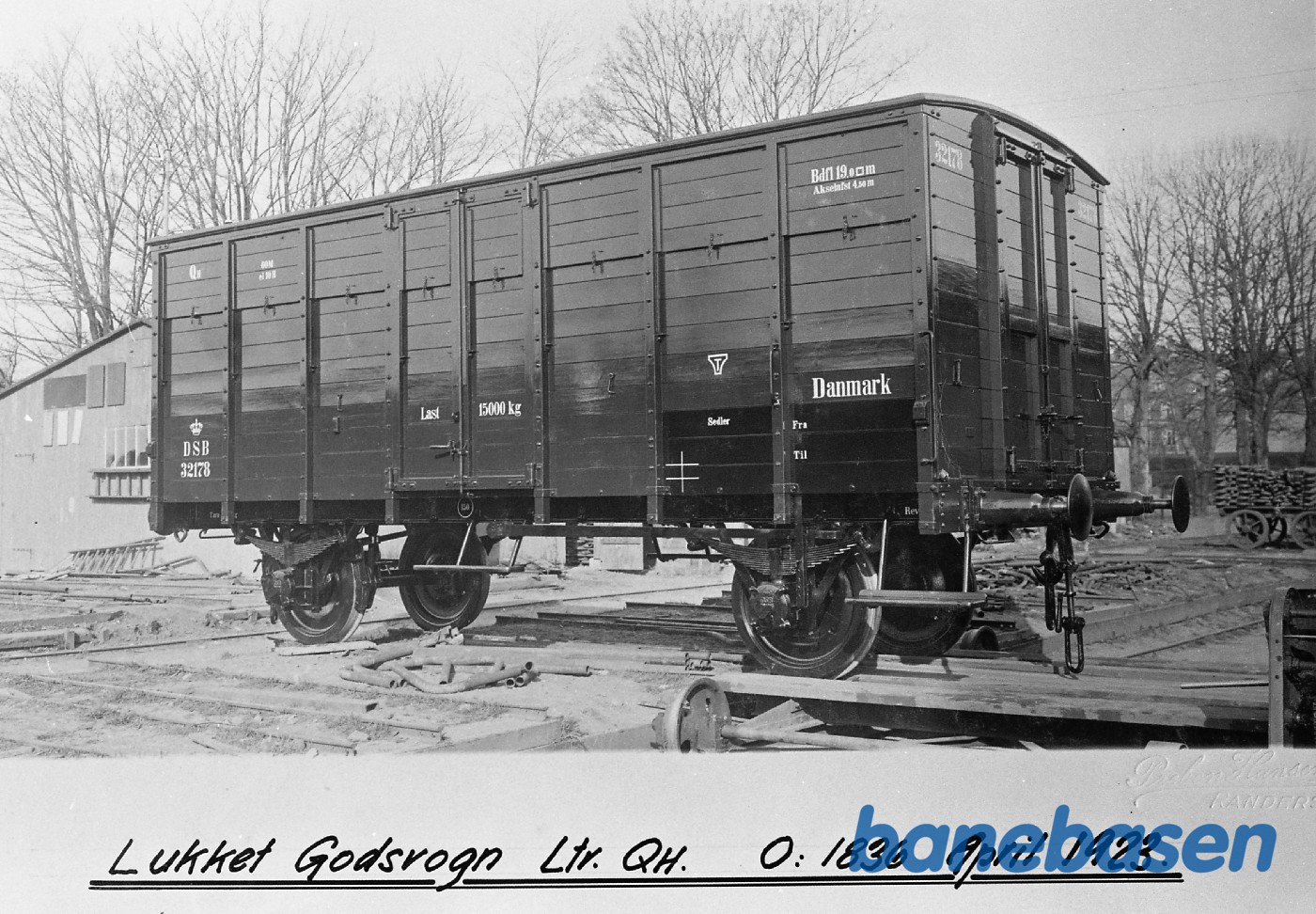 DSB lukket godsvogn ltr. QH DSB lukket godsvogn ltr. QH