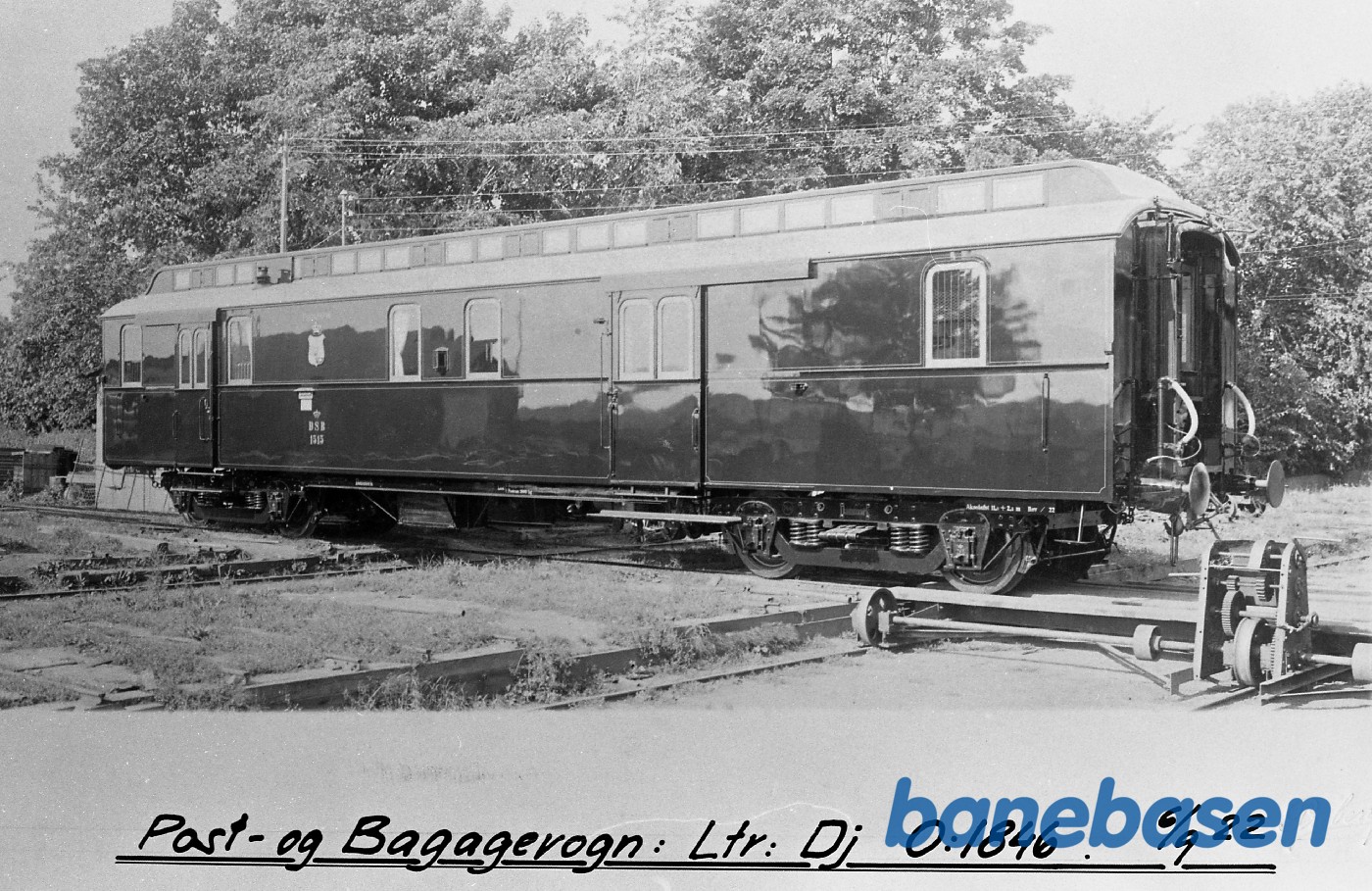DSB Post-og Bagagevogn Ltr. DJ DSB Post-og Bagagevogn Ltr. DJ