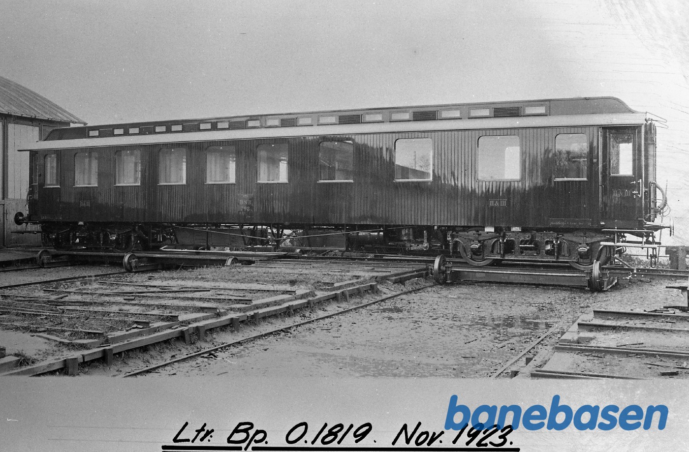 DSB II og III kl. personvogn Ltr. BP DSB II og III kl. personvogn Ltr. BP