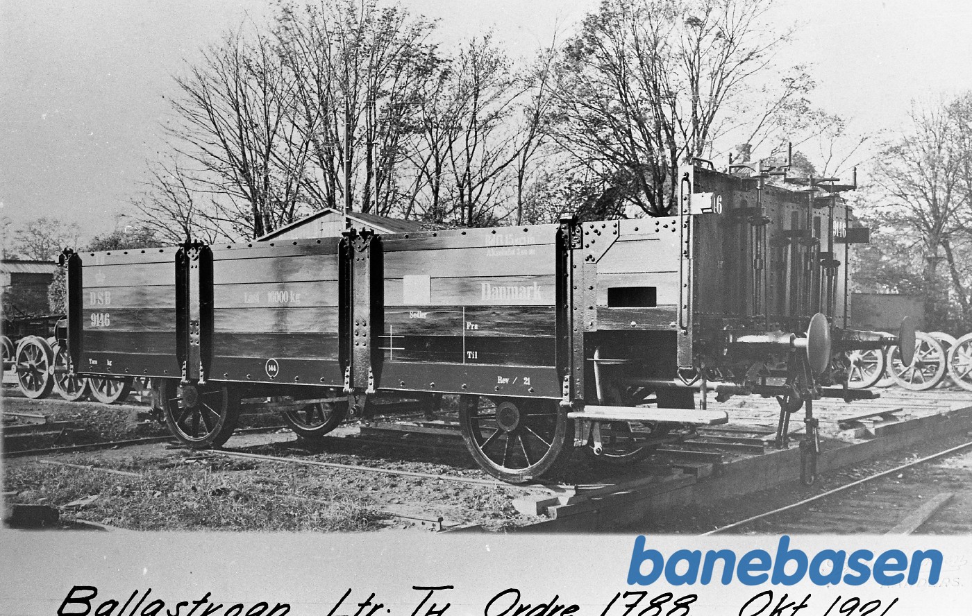 DSB Åben godsvogn Ltr TH (Til Ballasttransport) DSB Åben godsvogn Ltr TH (Til Ballasttransport)