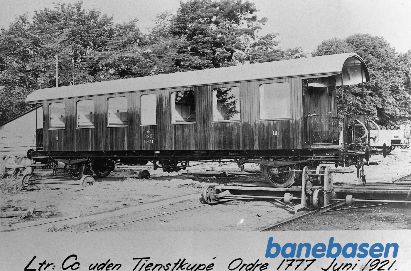 DSB III kl. personvogn uden Tjenstkupe Ltr. CC DSB III kl. personvogn uden Tjenstkupe Ltr. CC