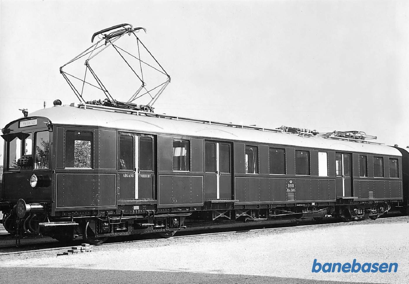 Leveringsfoto af første S-togs-motorvogn Leveringsfoto af første S-togs-motorvogn