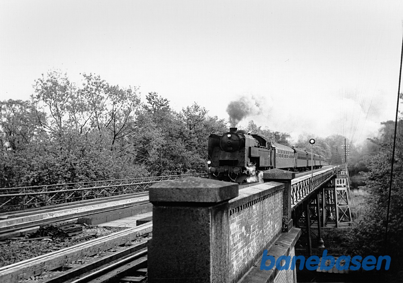 Tog mod Helsingør med AL- og CL-cogne Tog mod Helsingør med AL- og CL-cogne