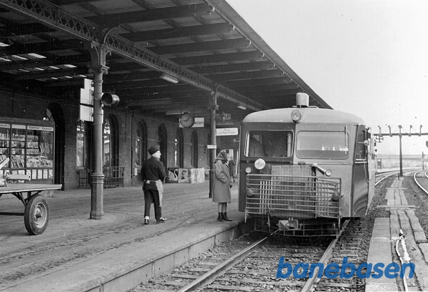 Solokorende Serie 1-skinnebusmotorvogn udgør her toget til Fjerritslev Solokorende Serie 1-skinnebusmotorvogn udgør her toget til Fjerritslev