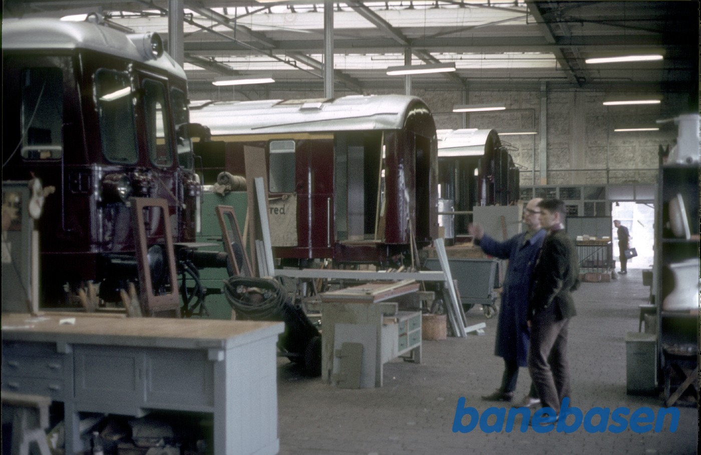 AC og CC-vogne under modernisering AC og CC-vogne under modernisering