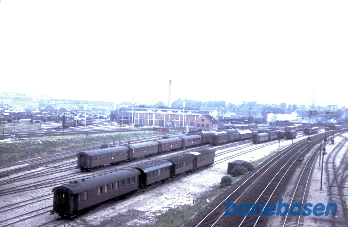 Udsigt mod nord fra Ringgadebroen Udsigt mod nord fra Ringgadebroen