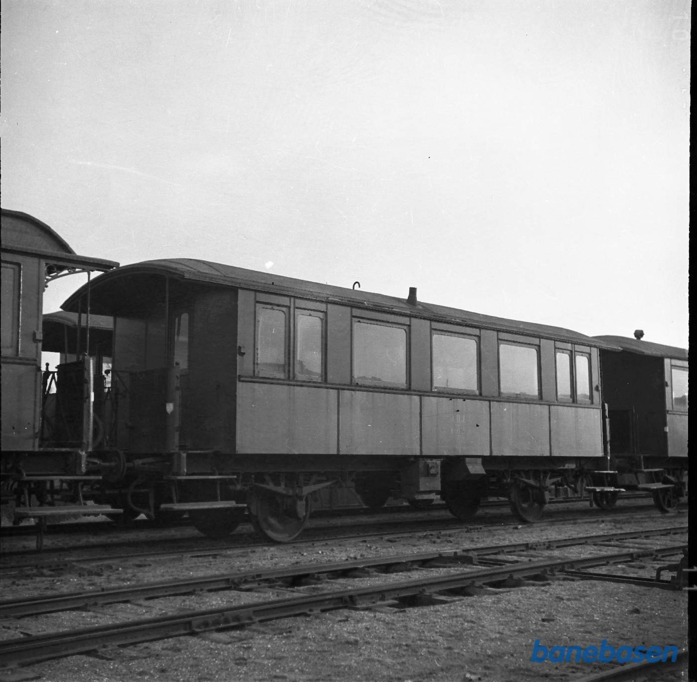 Henståenede personvogn