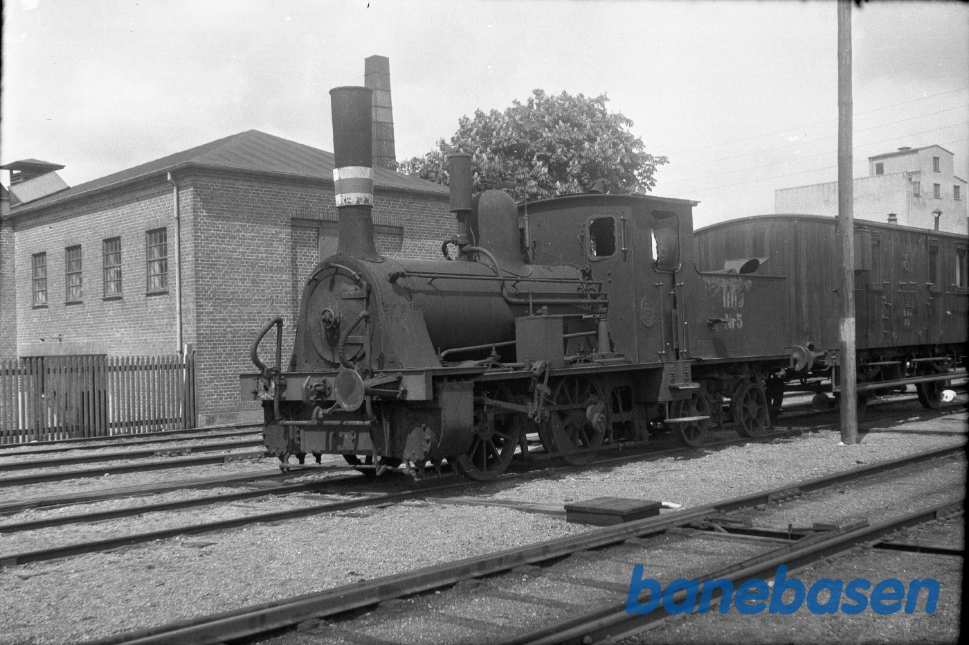 Hensat, tidl. DSB P-maskine. Hensat, tidl. DSB P-maskine.