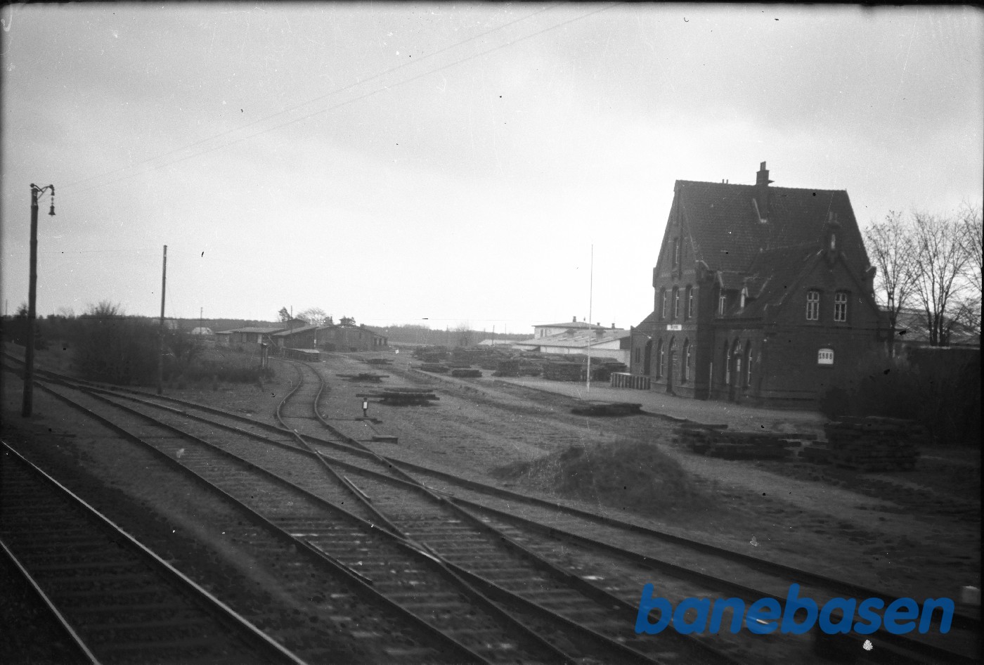 Den lukkede amtsbanegård i Vojens Den lukkede amtsbanegård i Vojens