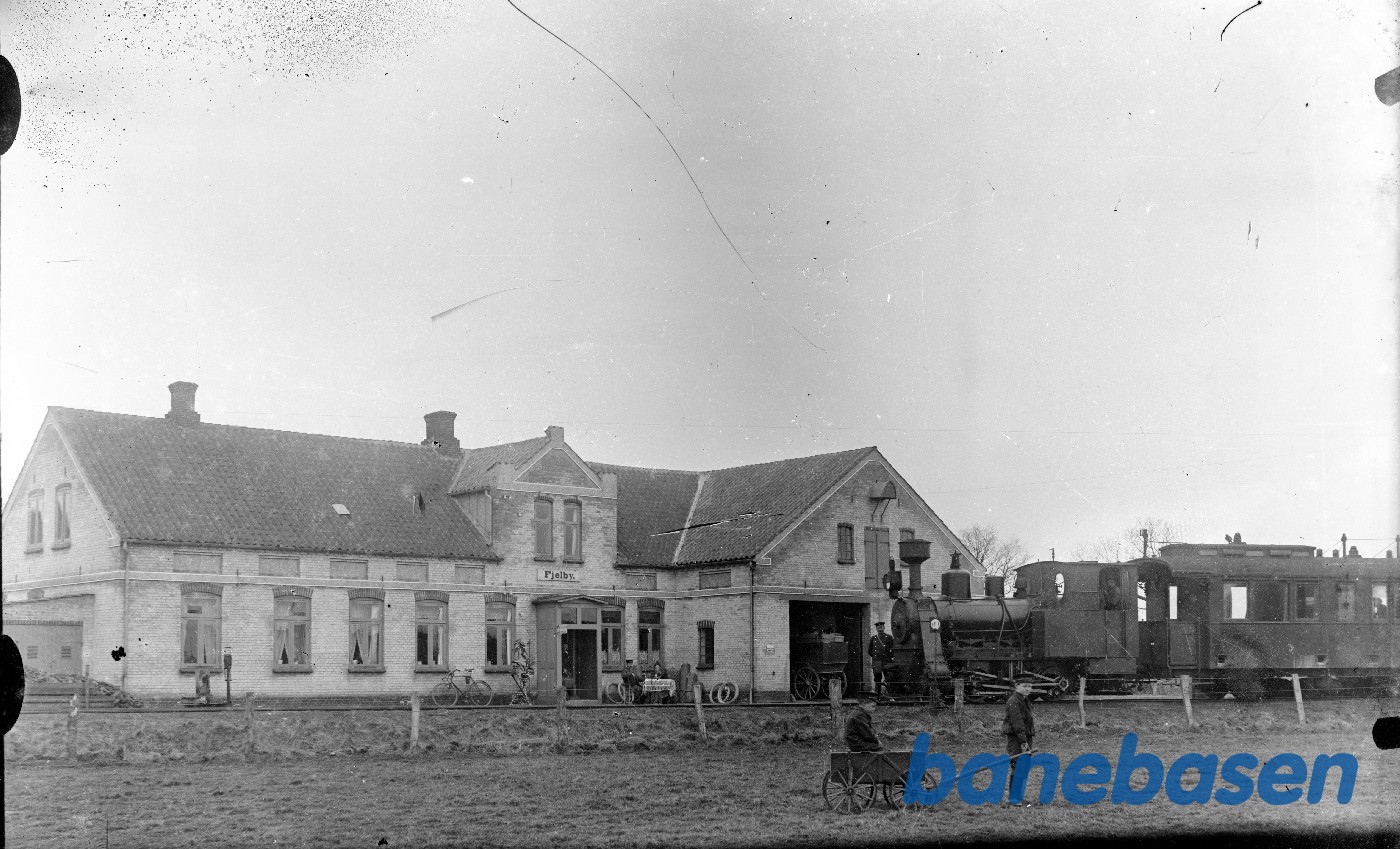Fjeldby st. på ABA i tysk tid. Fjeldby st. på ABA i tysk tid.