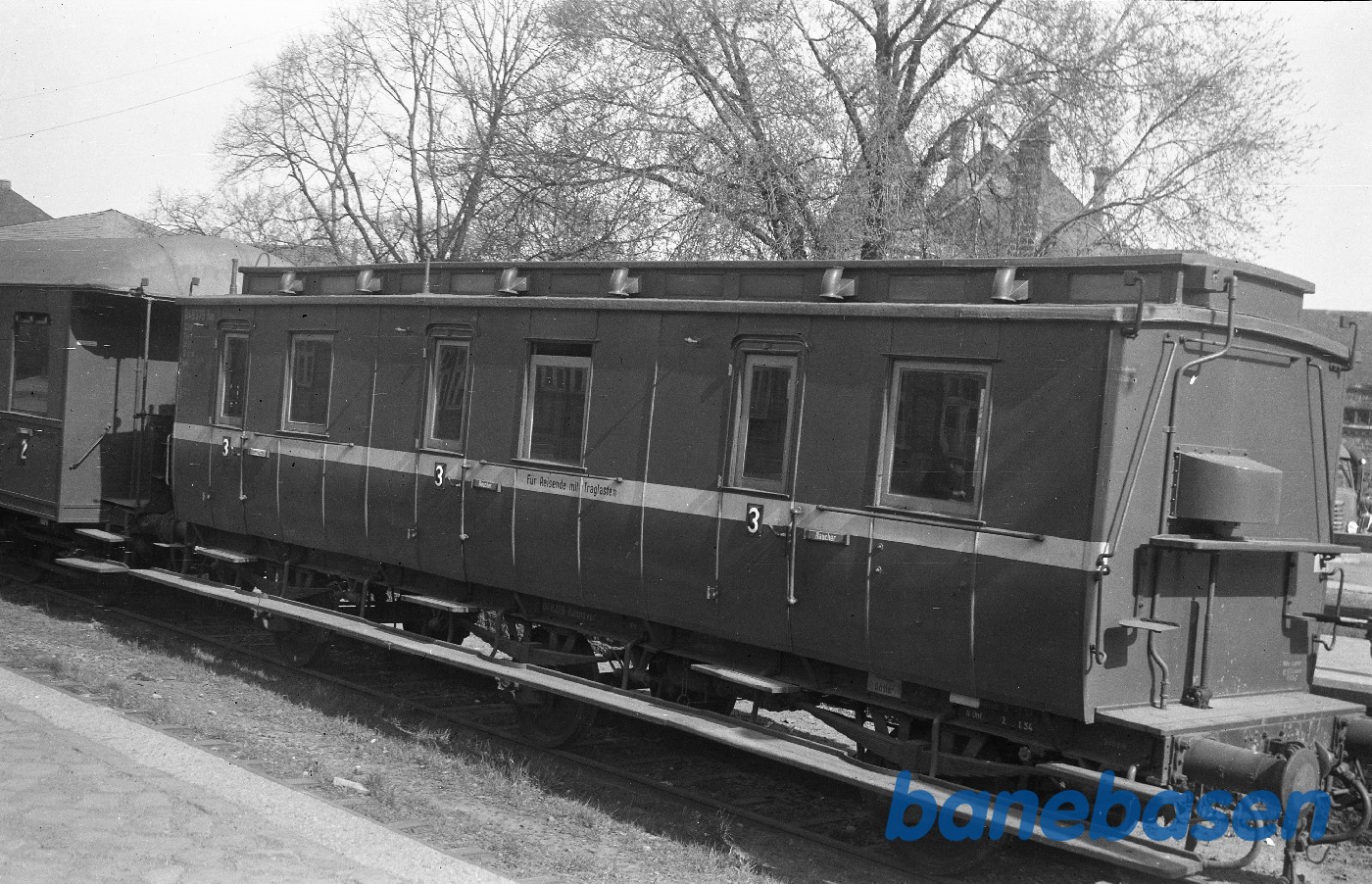 3-akslet personvogn 3-akslet personvogn
