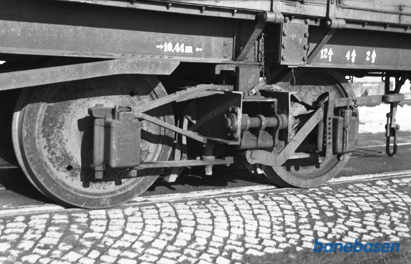 Bogie med håndbremse, TGT-vogn