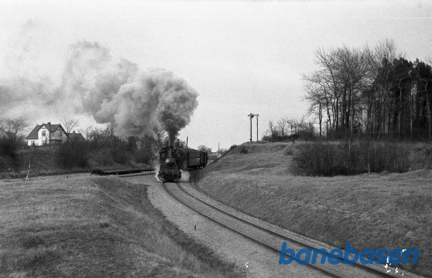 Damploko 5 + 2 DSB CL-vogne + rejsegodsvogne Damploko 5 + 2 DSB CL-vogne + rejsegodsvogne