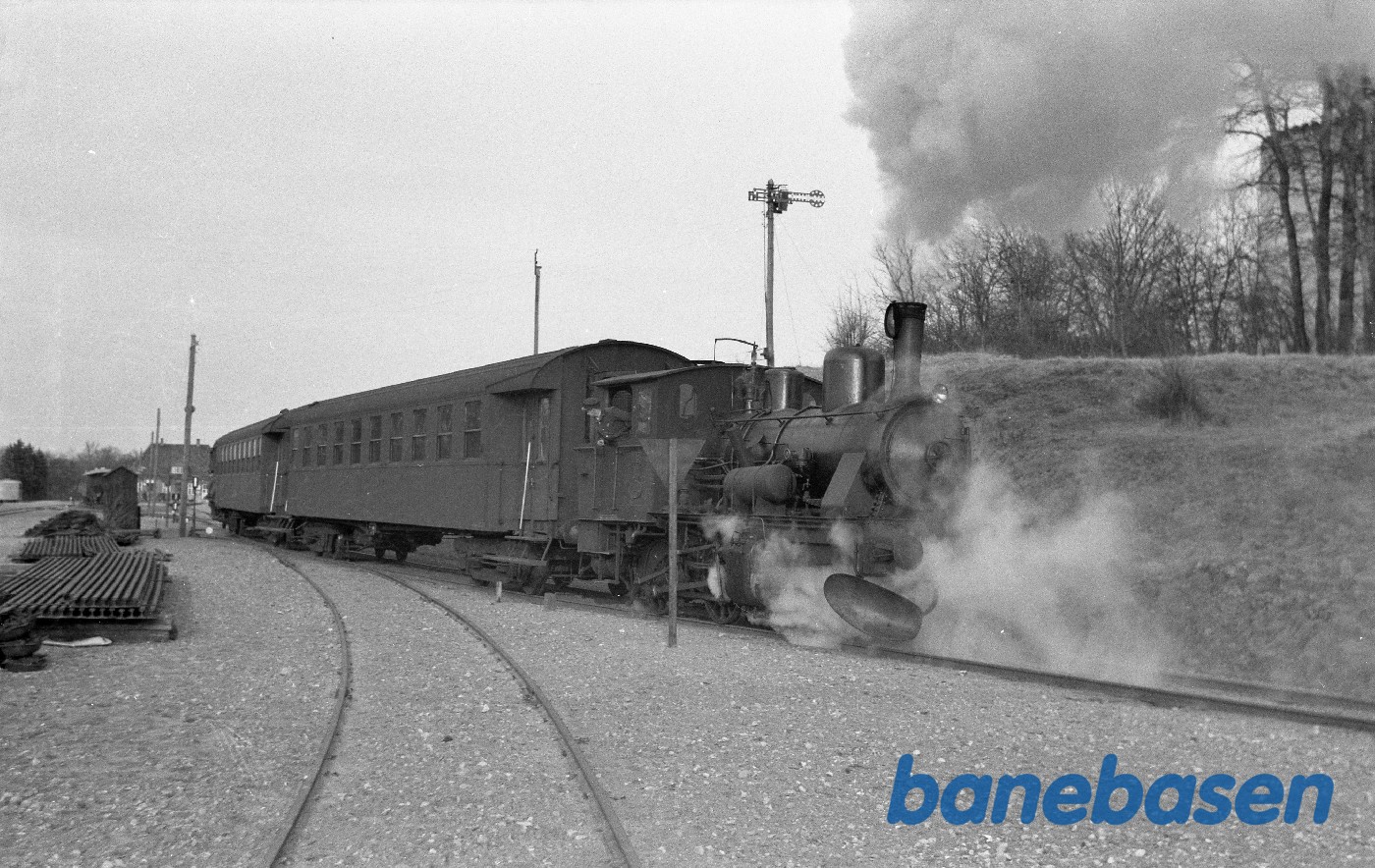 Damploko 5 + 2 DSB CL-vogne + rejsegodsvogne Damploko 5 + 2 DSB CL-vogne + rejsegodsvogne