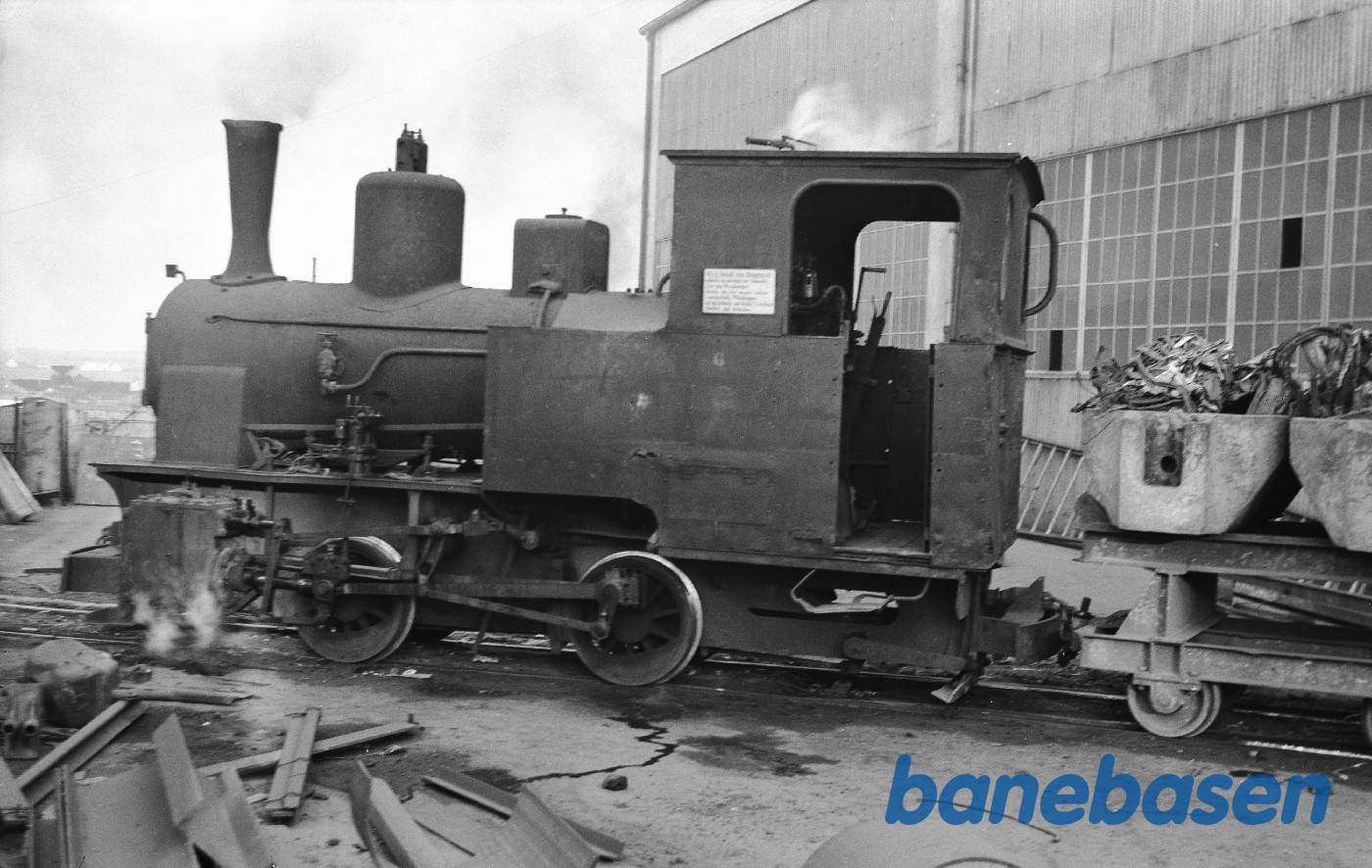 Damplokomotiv, ex Hammersholt Teglværk 6, O & K 6824/1915 Damplokomotiv, ex Hammersholt Teglværk 6, O & K 6824/1915