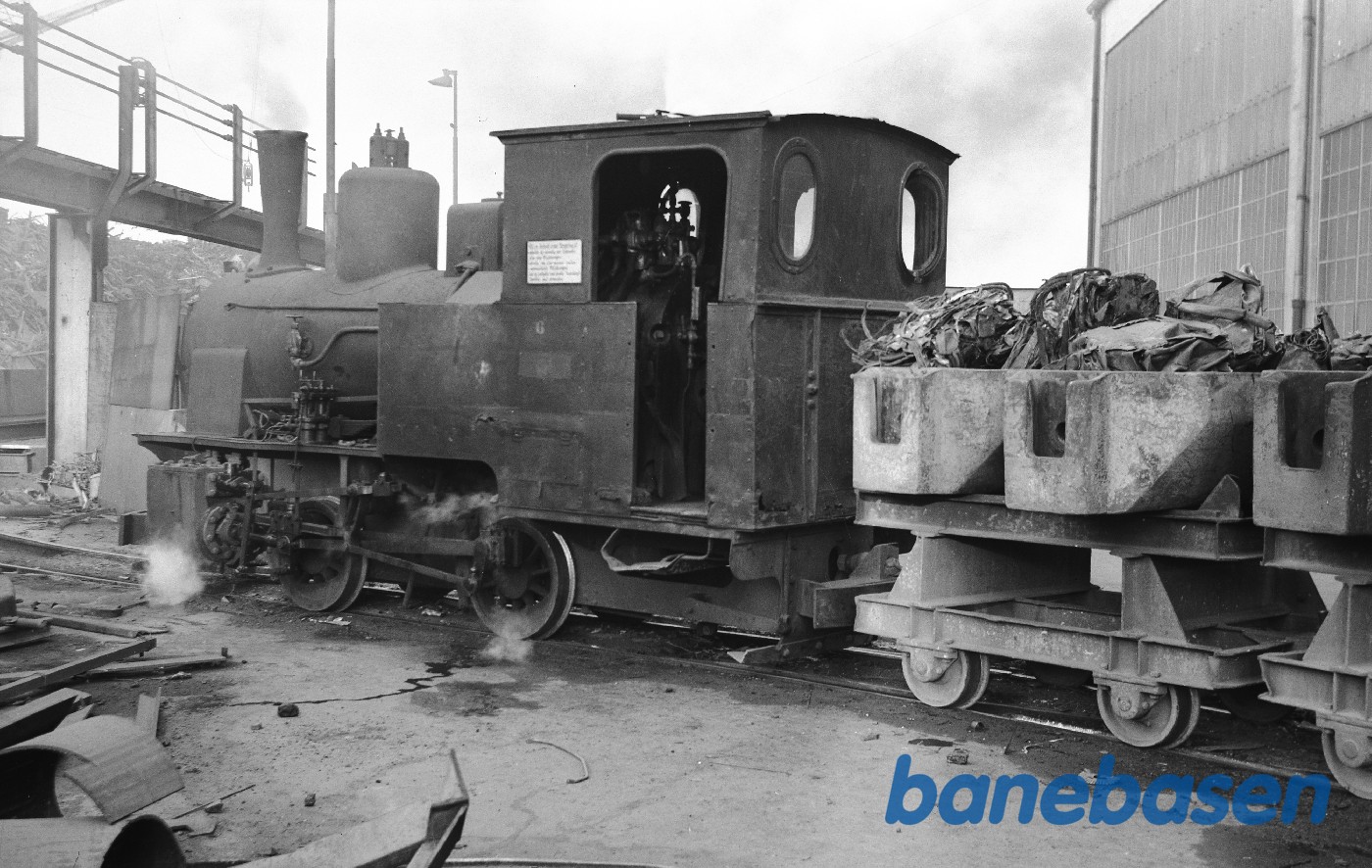 Damplokomotiv, ex Hammersholt Teglværk 6, O & K 6824/1915 Damplokomotiv, ex Hammersholt Teglværk 6, O & K 6824/1915