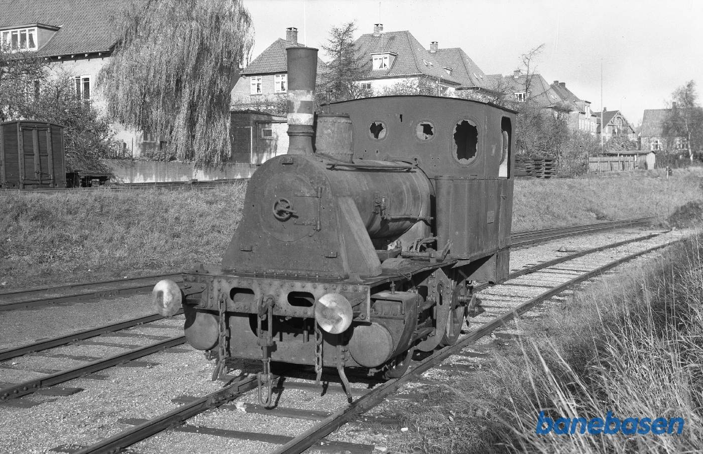 Damplokomotiv (LJ 13 på vej til DDS ???)