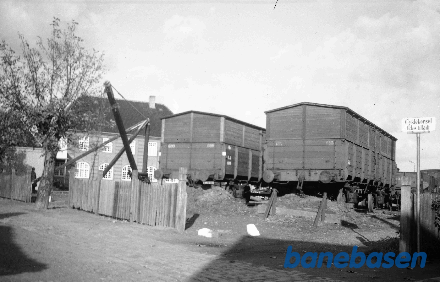 Lukket godsvogn, ombygget fra åben Lukket godsvogn, ombygget fra åben