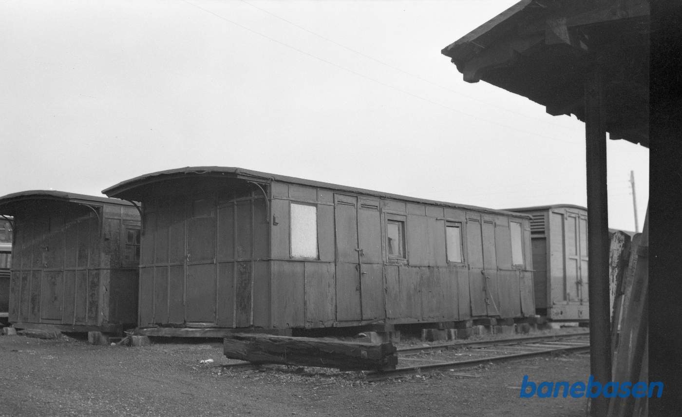 Vognkasse fra EM 83 ved baneafdelingens plads