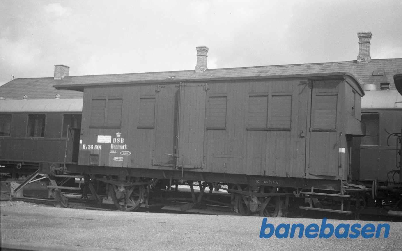 Lukket godsvogn. Tdl SFJ Lukket godsvogn. Tdl SFJ