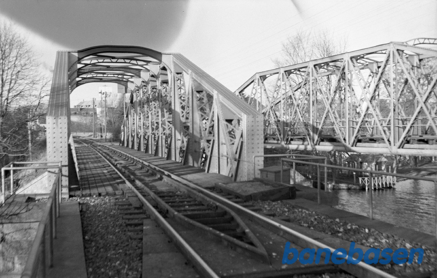Broerne over Remstrup å, kort før Silkeborg Broerne over Remstrup å, kort før Silkeborg
