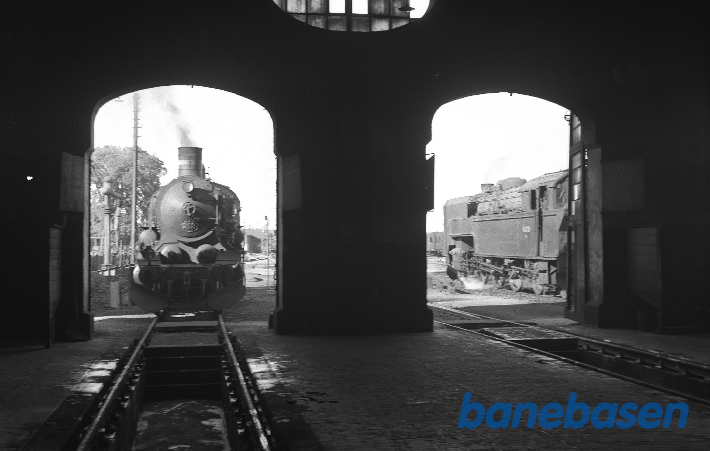 P 913 + S 729 ved remisen P 913 + S 729 ved remisen