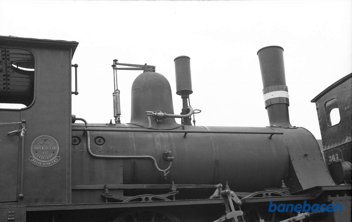 Damplokomotiv P 125, kedel m.m.