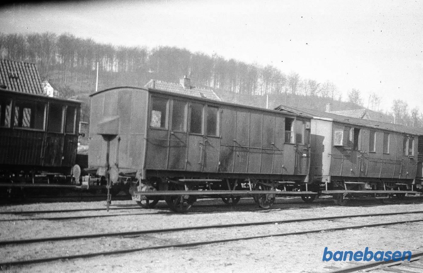 Post-og rejsegodsvogne D 32 + D 31 Post-og rejsegodsvogne D 32 + D 31