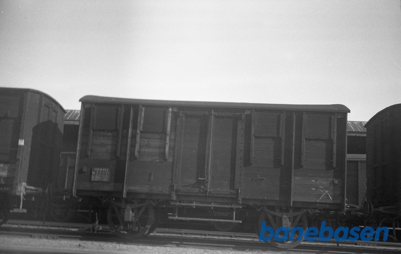 Lukket godsvogn Lukket godsvogn