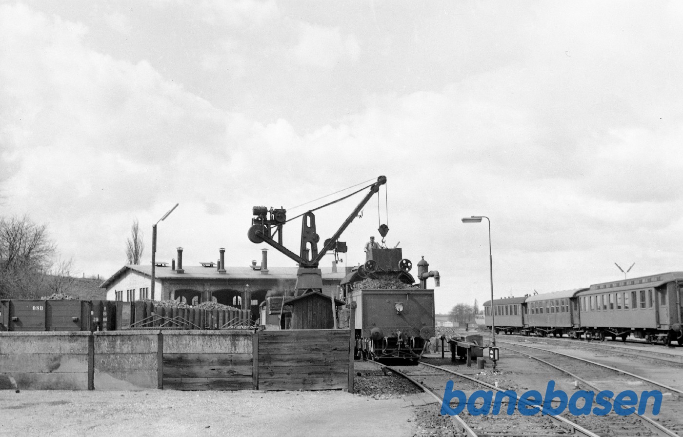 Sønderborg station, remise og D 872 Sønderborg station, remise og D 872