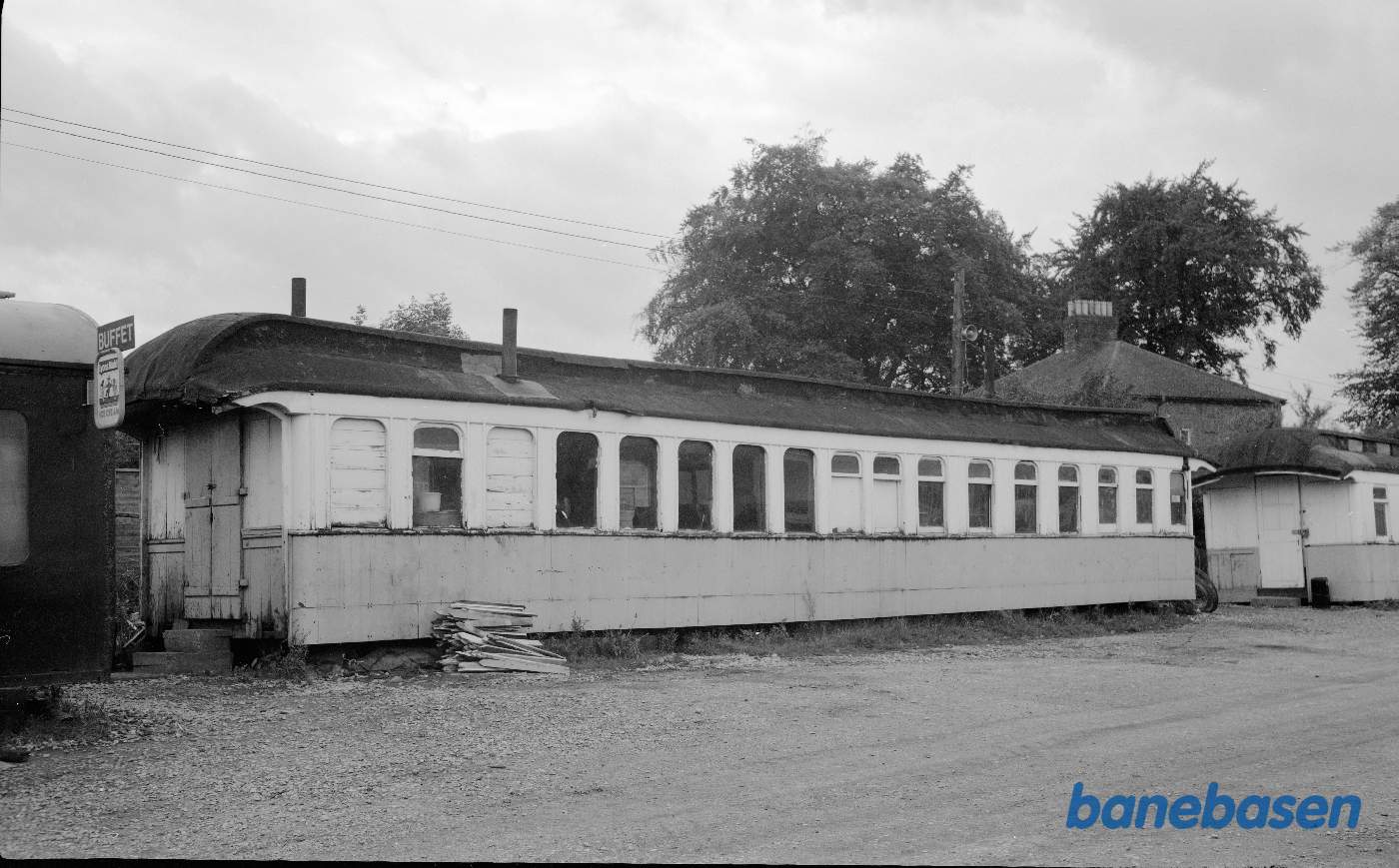 Vognkasse fra bogie-personvogn England