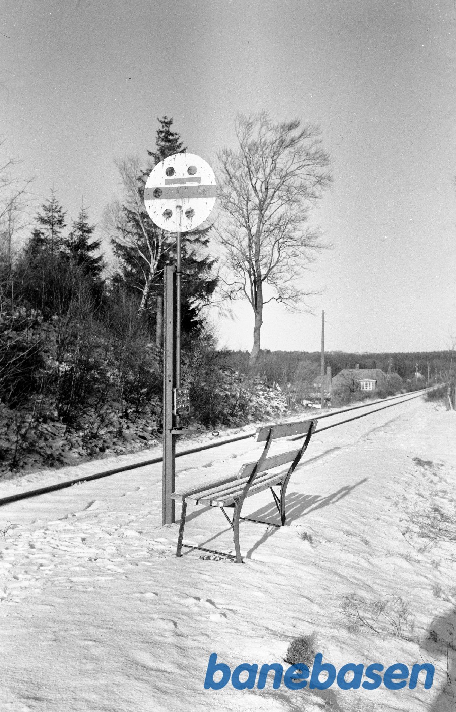 Ørnsø trinbræt, set mod Silkeborg Ørnsø trinbræt, set mod Silkeborg