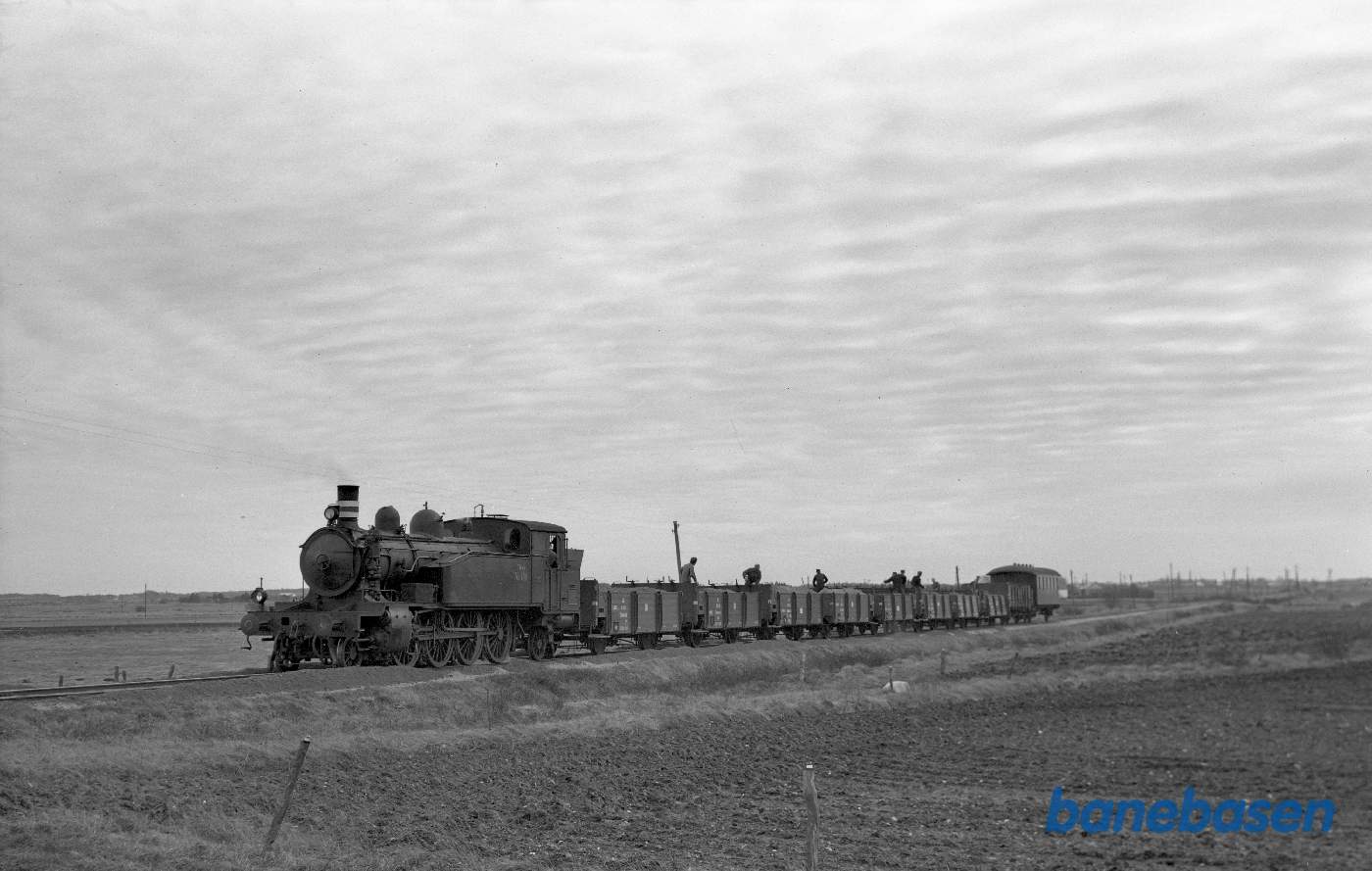 DF 130 med ballasttog