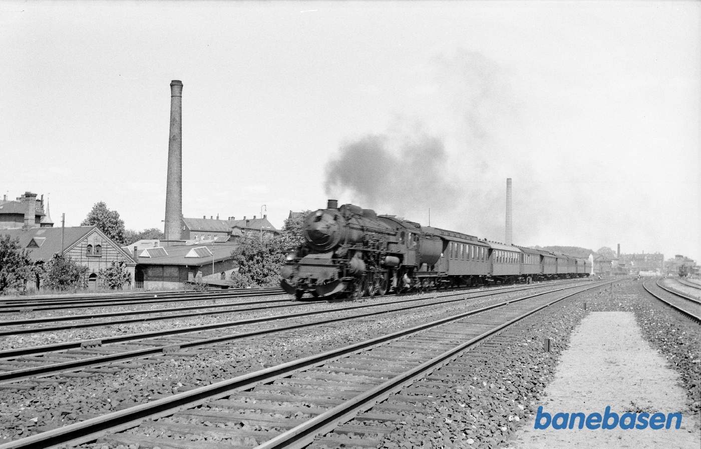 E-maskine med persontog til Korsør E-maskine med persontog til Korsør