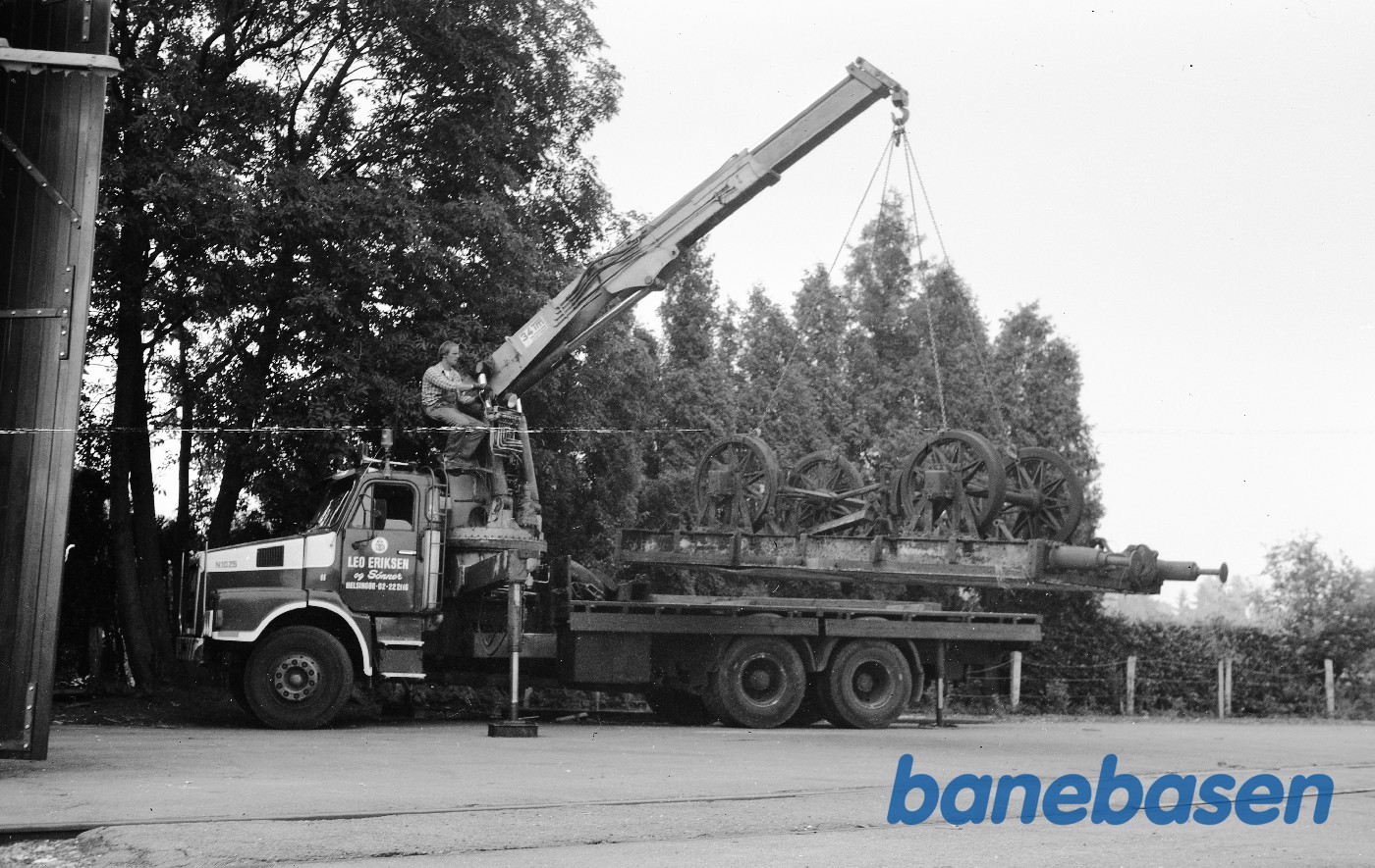 Aflæsning af undervogn fra FJ kalkvogn Z 509509 (til brug for FJ "Bistadet") Aflæsning af undervogn fra FJ kalkvogn Z 509509 (til brug for FJ "Bistadet")