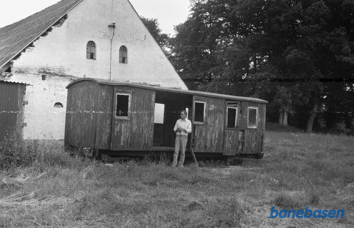 vognkasse måske fra VVGJ, personen er Lars Andersen