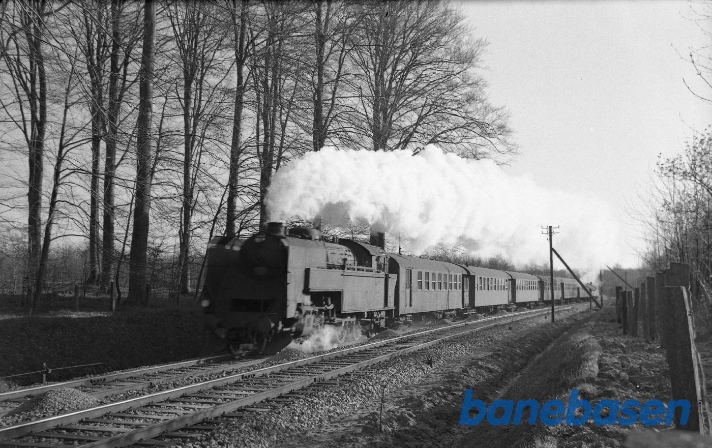 S-maskine med tog 418 S-maskine med tog 418
