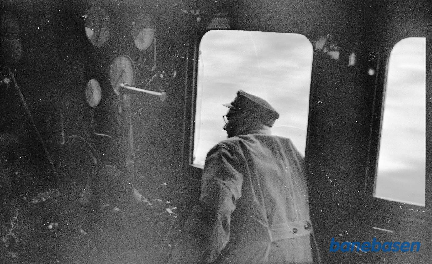 Lokomotivfører Olesen på S 740