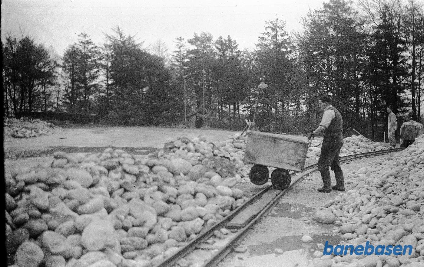 310 mm bane til transport af kalksten