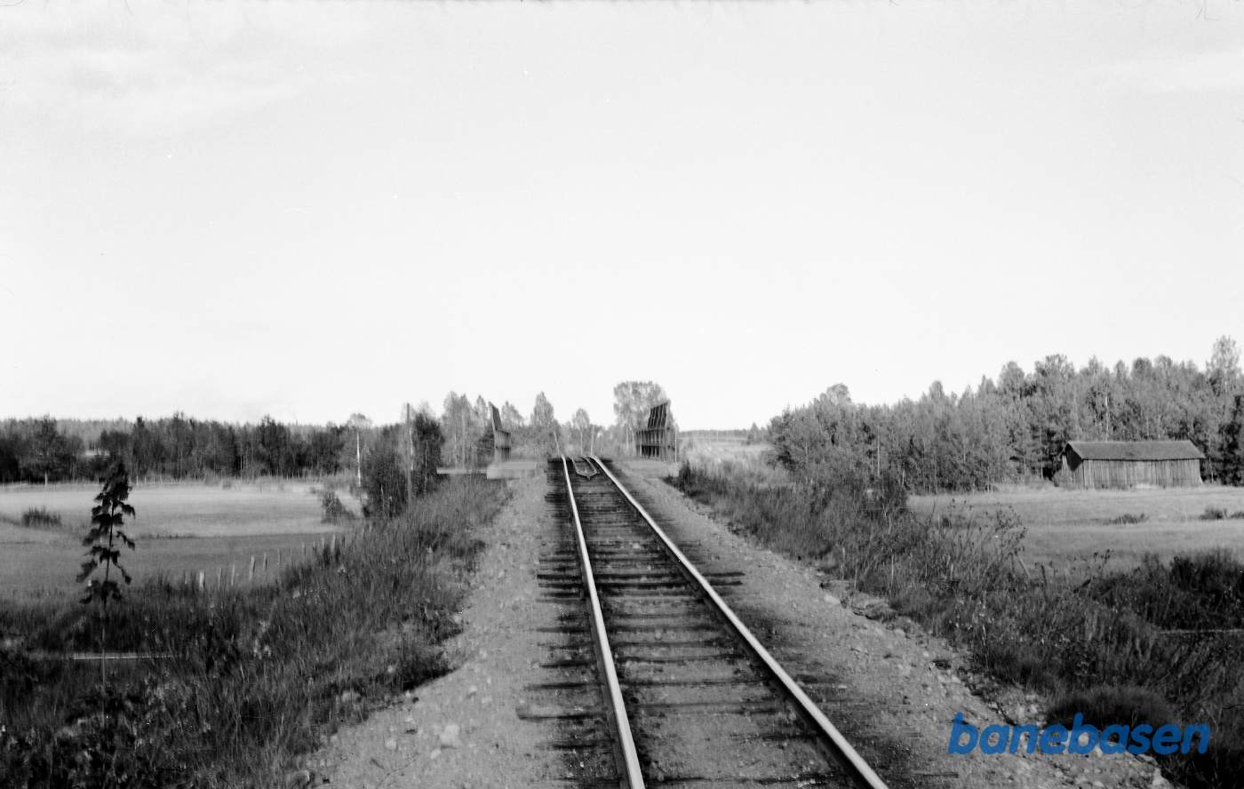 Strækningsspor over viadukt
