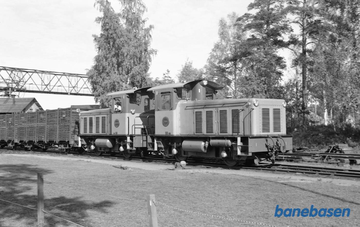 Diesellokomotiv 1 "Åbron" og 2 "Brattfors"