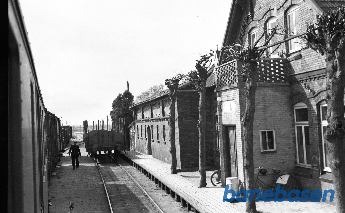 Rangering med godsvogne Rangering med godsvogne