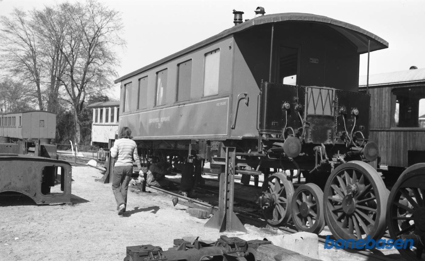 Personvogn OHJ C 216 under revision