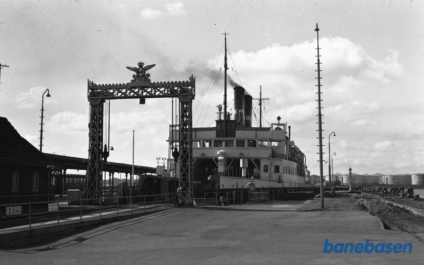 Nyborg færgehavn, færgeleje