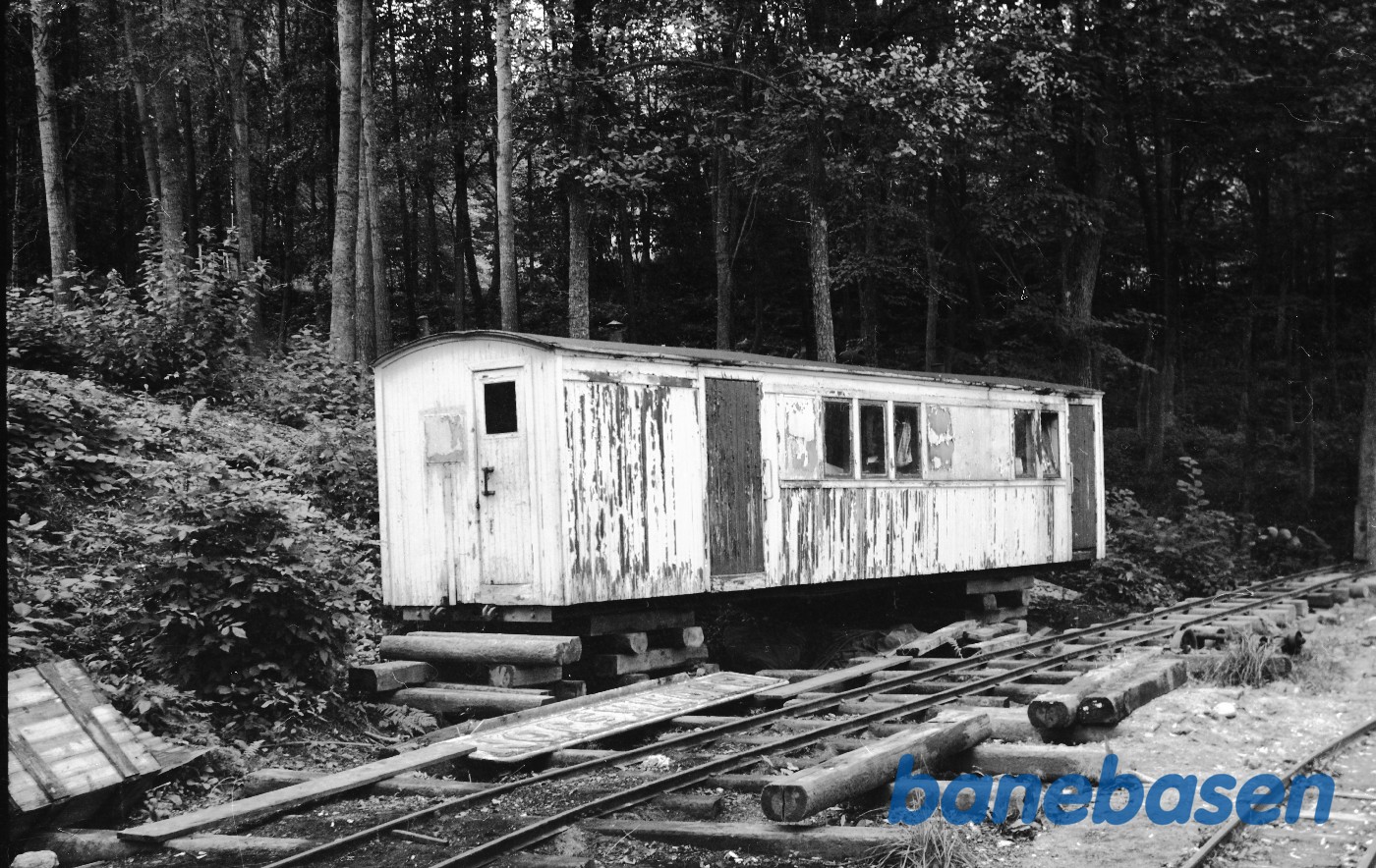 Vognkasse fra personvogn, smalspor Vognkasse fra personvogn, smalspor