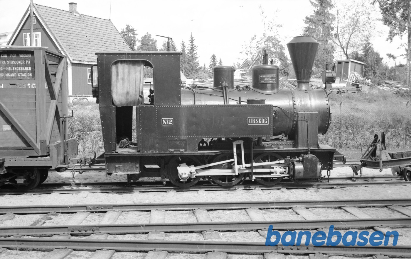 Damplokomotiv nr. 2 "Urskog" Damplokomotiv nr. 2 "Urskog"
