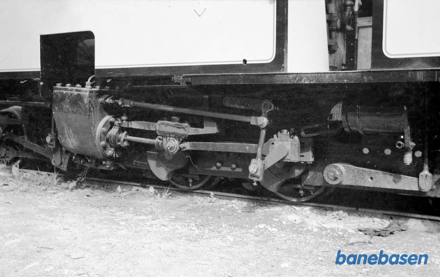 Damplokomotiv nr. 4 "HAMRA", gangtøj