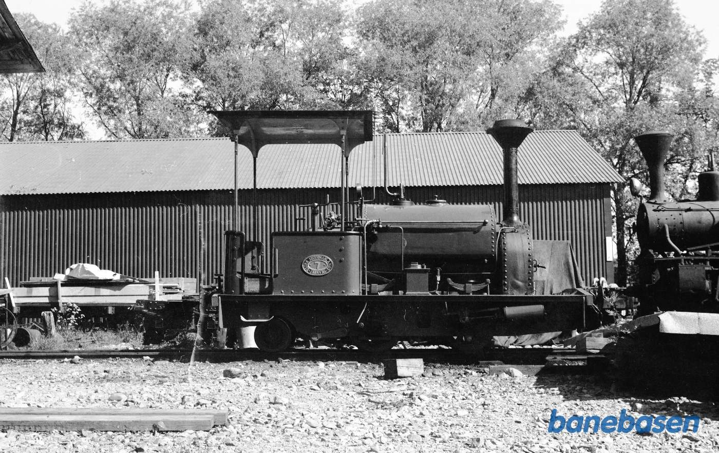Damplokomotiv nr. 7 "HELGENÄS"